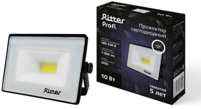 RITTER 53414 7 PROFI 10 Вт 4000К черный
