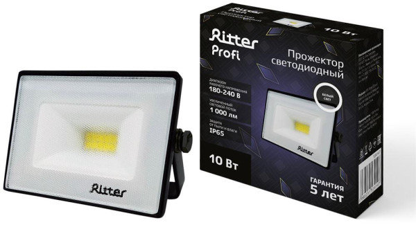 RITTER 53414 7 PROFI 10 Вт 4000К черный