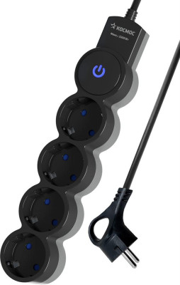 КОСМОС YKsm1.5m-4g-Z-V10A-B Черный/серый