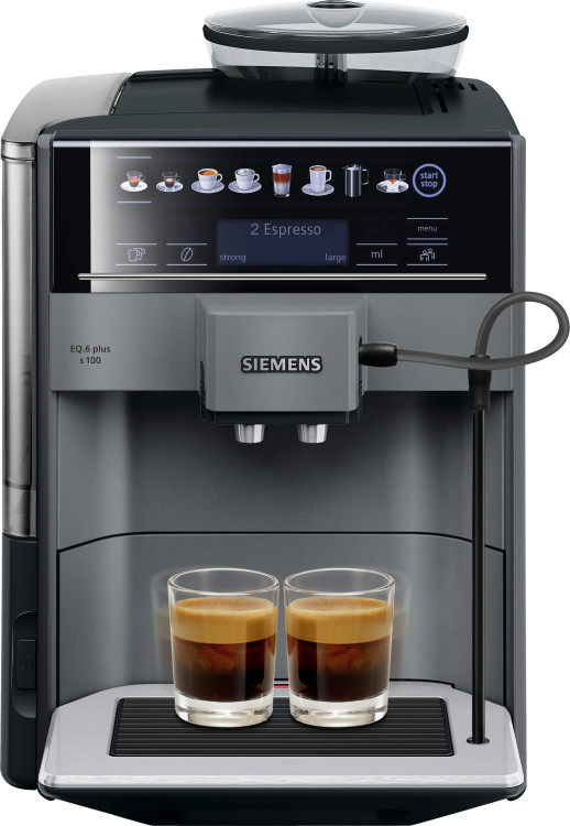 Кофемашина Siemens EQ.6 plus s100 TE651209RW, автоматическая, 15 бар