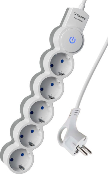 КОСМОС YKsm1.5m-5g-Z-V10A-W Белый/серый