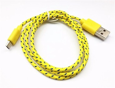 SMARTBUY IK-12N YELLOW USB - MICRO USB нейлон 1.м желтый