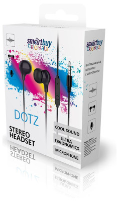 SMARTBUY (SBH-017) DOTZ черный