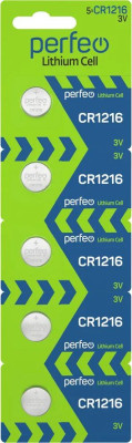 PERFEO (PF_C4993)CR1216/5BL LITHIUM CELL