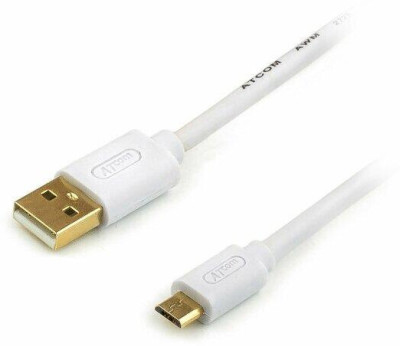 ATCOM (AT9074) Кабель 0.8 M USB(AM) - MICROUSB, блистер