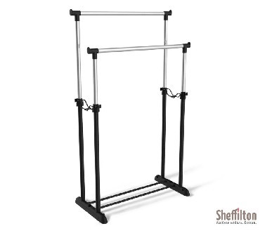 SHEFFILTON Вешалка SHT-WR4150 черный/черный муар/хром лак (899484)