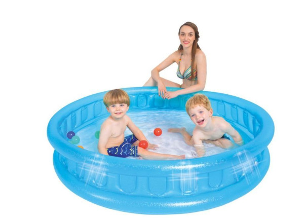 SUNCLUB Бассейн с мягкими бортиками Sunclub Ф155*32 см 51004