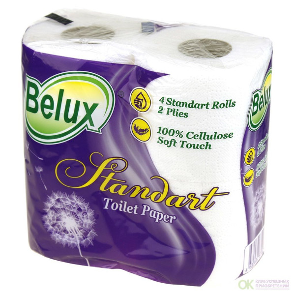 АРТПЛАСТ (СГТ49505) 2 сл х 4 рул - BELUX - белая