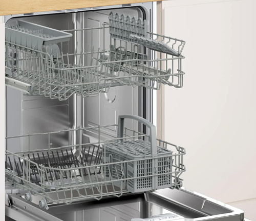 Посудомоечная машина Bosch SMV26DX00T Serie 2, 60 см, 13 комплектов, AquaStop