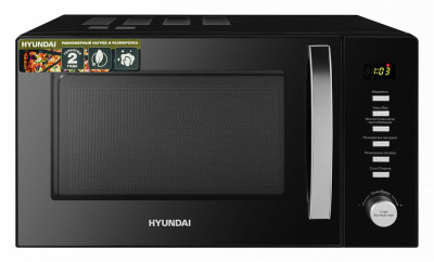 HYUNDAI HYM-D3028 23л. 900Вт черный/серебристый