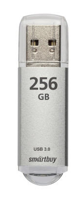 SMARTBUY 256 GB V-CUT SILVER USB3.0