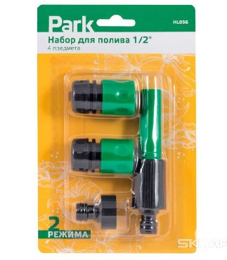 PARK HL056 набор для полива 1/2" 4 пр. (330103)