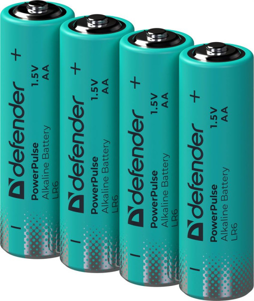 DEFENDER (56033) LR6-4BL АА, блистер, 4 шт., PowerPulse