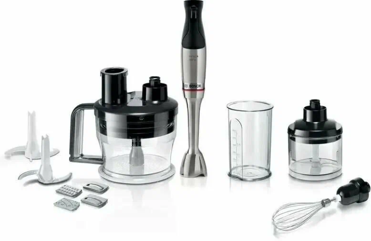 Блендер погружной Bosch MSM6M871 черный, 1200 Вт, 1 скорость