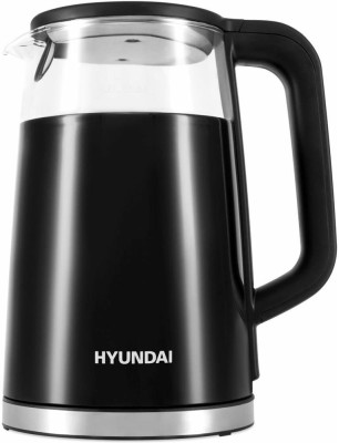 HYUNDAI HYK-G6404 1.7л. 2200Вт черный/серебристый (стекло/пластик)