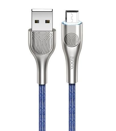 HOCO (6931474744913) X59 USB (m)-microUSB (m) 1.0 m - синий