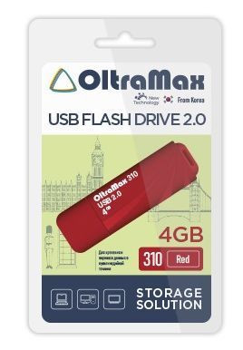 OLTRAMAX OM-4GB-310-Red