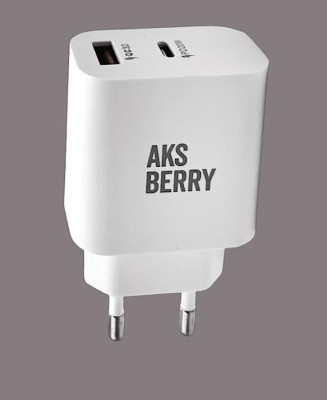 AKSBERRY (6900253210018) T43 20W PD + QC3.0 , белый