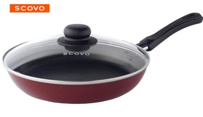 SCOVO expert СЭ-028 со стекл. крышкой д.24 см (2)