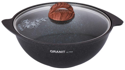 КУКМОР кгг47а а/пр литой 4,5л д/плова стекл/кр Granit ultra blue