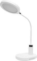 ULTRAFLASH (15719) UF-803 C01 белый (Led св-к настольный,круг, 12Вт, 3 ур. яркости.CCT)