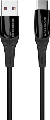 MORE CHOICE (4620202550033) K35a USB 3.0A для Type-C силикон 1м Black