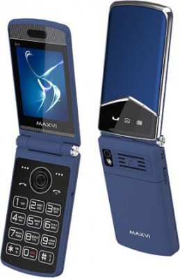 MAXVI E11 Blue/Silver