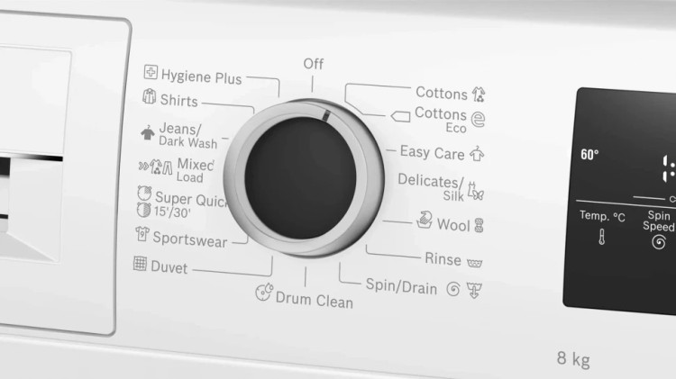 Стиральная машина Bosch WAN28201ME Serie 4, 8 кг, 1400 об/мин, белая
