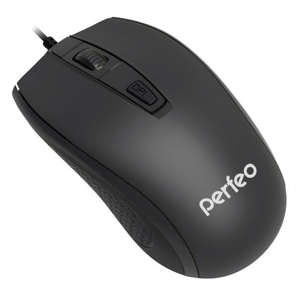 PERFEO (PF-383-OP-B) PROFIL 4 кн/USB черная