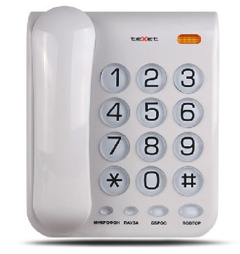 TEXET TX-262 светло-серый
