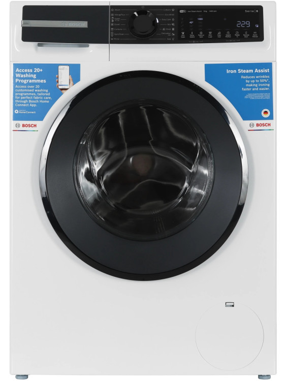 Стиральная машина Bosch WGG244Z2BY Serie 6, 9 кг, 1400 об/мин, 65 л