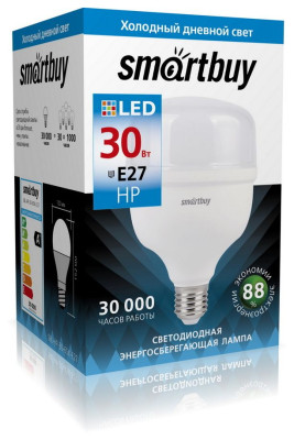 SMARTBUY (SBL-HP-30-65K-E27) HP-30W/6500/E27