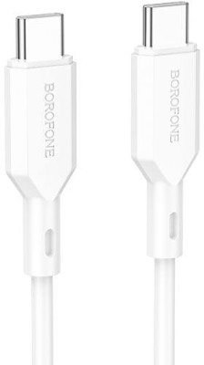 BOROFONE (6974443384536) BX70 USB 3.0A 60W для Type-C Type-C White 1 м