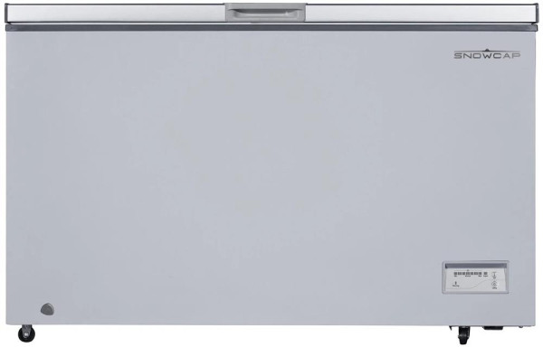 SNOWCAP CF-400 ЕS (ларь, глухая крышка) 380л серебристый