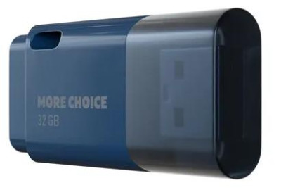 MORE CHOICE (4610196401107) MF32 USB 32GB 2.0 Dark Blue