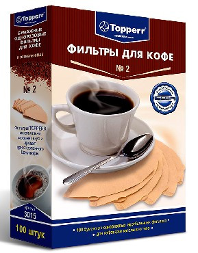 TOPPERR 3015 Бумажные одноразовые фильтры