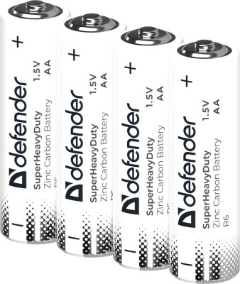 DEFENDER (56036) R6-4S АА, шринк, 4 шт., Zinc