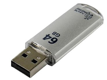 SMARTBUY (SB64GBVC-S3) 64GB V-CUT SILVER USB 3.0