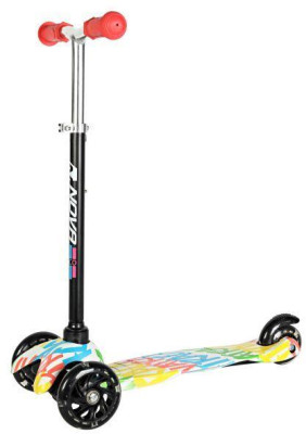 NOVATRACK 120H.DISCOKIDS.WB24 черный с белым 171842