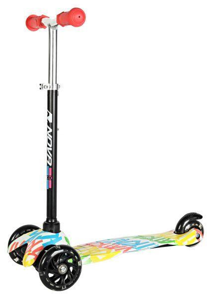 NOVATRACK 120H.DISCOKIDS.WB24 черный с белым 171842