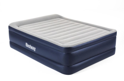 BESTWAY Кровать надувная Queen, 203 x 152 x 61 см, со встроенным электронасосом, 67690