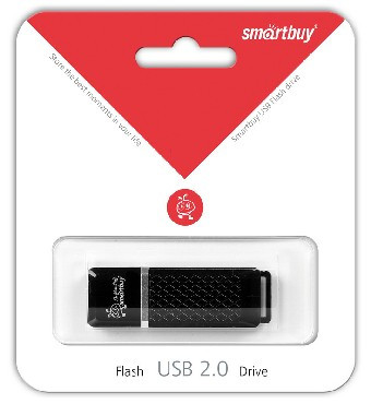 SMARTBUY (SB8GBQZ-K) 8GB QUARTZ SERIES BLACK
