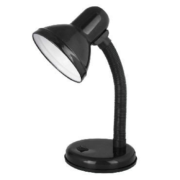 ULTRAFLASH UF-301 С02 черный (Светильник настольный,230V 60W)