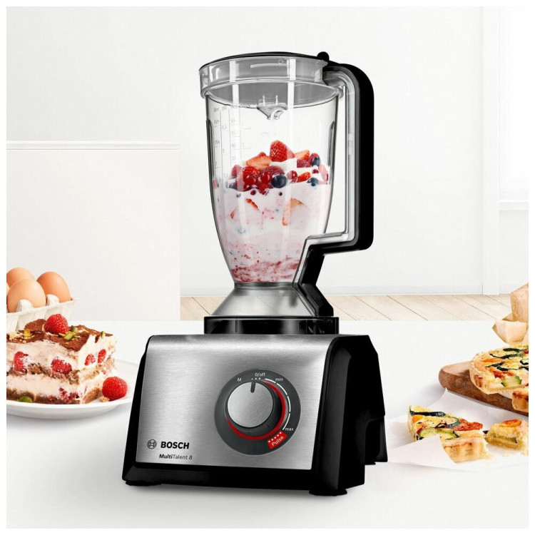 Кухонный комбайн Bosch MC812M865 1250Вт серебристый