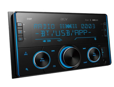ACV ADX-211BM DSP ресивер 2DIN FM/USB/SD/BT/AUX/3RCA/MULTI/4*50WT