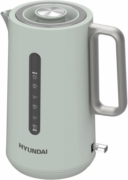 HYUNDAI HYK-S9999 1.7л. 2200Вт светло-зеленый/серебристый (металл)