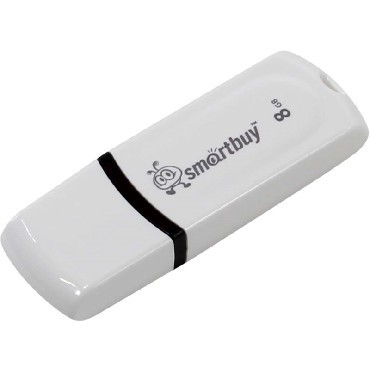 SMARTBUY 8GB PAEAN WHITE