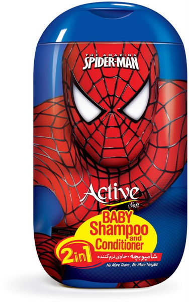ACTIVE Детский шампунь и кондиционер 2в1 "Spiderman", 280 мл (512203001)