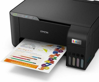 EPSON МФУ струйный EcoTank L3210 (C11CJ68517/506/405/403) A4 черный