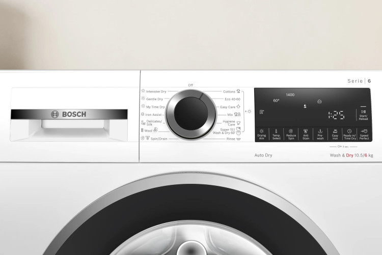 Стиральная машина с сушкой Bosch WNA25401ME Serie 6, 10.5/6 кг, AutoDry